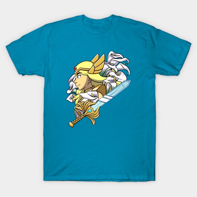 Calla Lily She-Ra T-Shirt by NightGlimmer